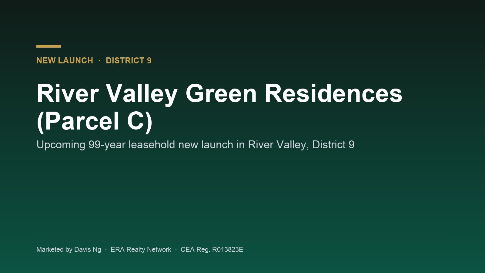 River Valley Green Residences (Parcel C) facade